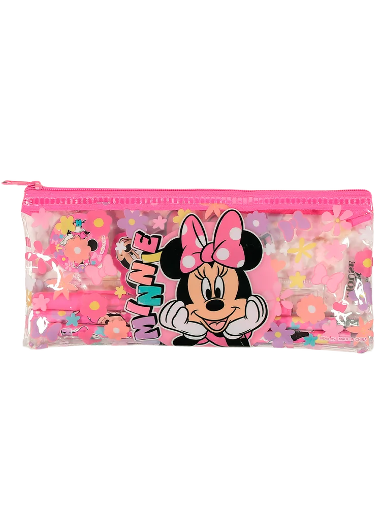 5 Piece Minnie Pencil Bag Set