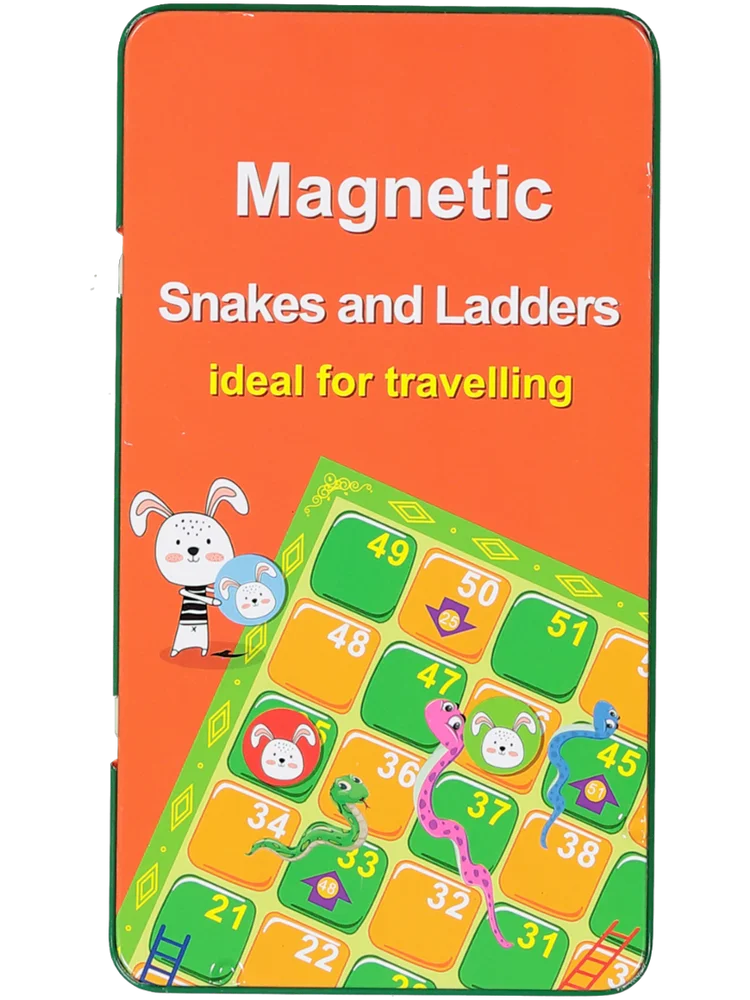 Magnetic Snakes And Ladders Board Game