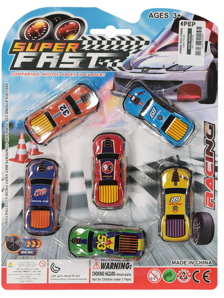 Super Fast Racing Cars Set