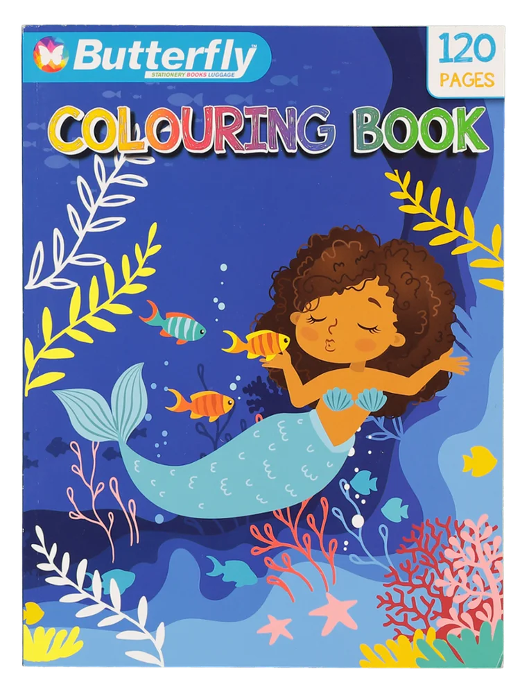 120Pg Colouring Book