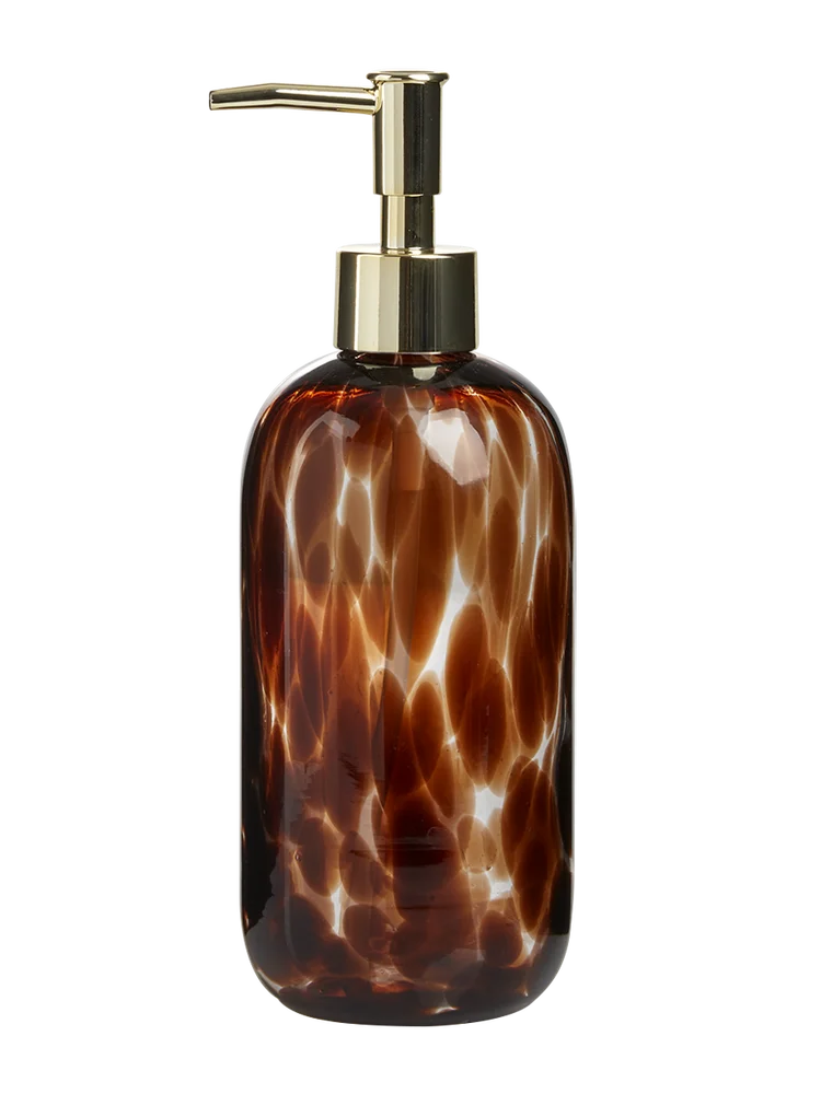 Spotted Glass Soap Dispenser – PEP Online
