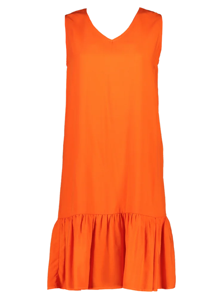 Sleeveless Summer Ruffle Dress