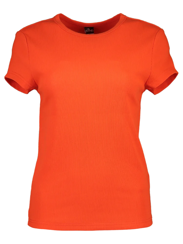 Plain Short Sleeve Top