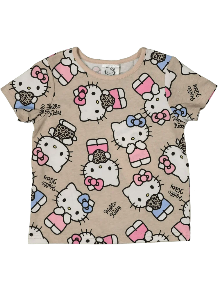 Brown Helllo Kitty T-Shirt – PEP Online