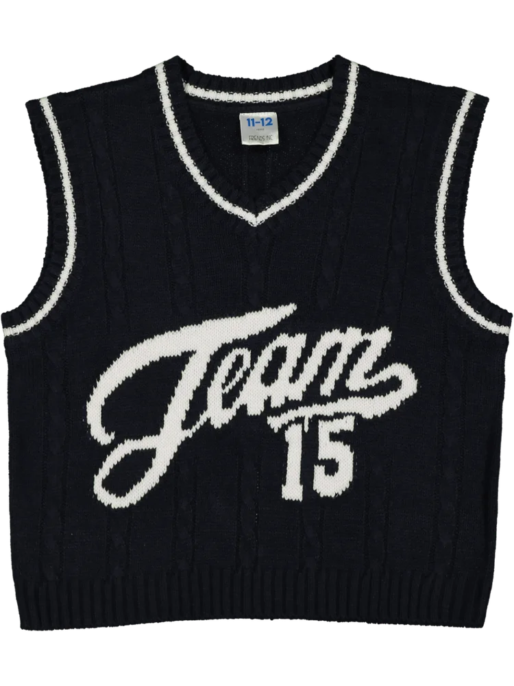 Sleeveless Knitwear Top