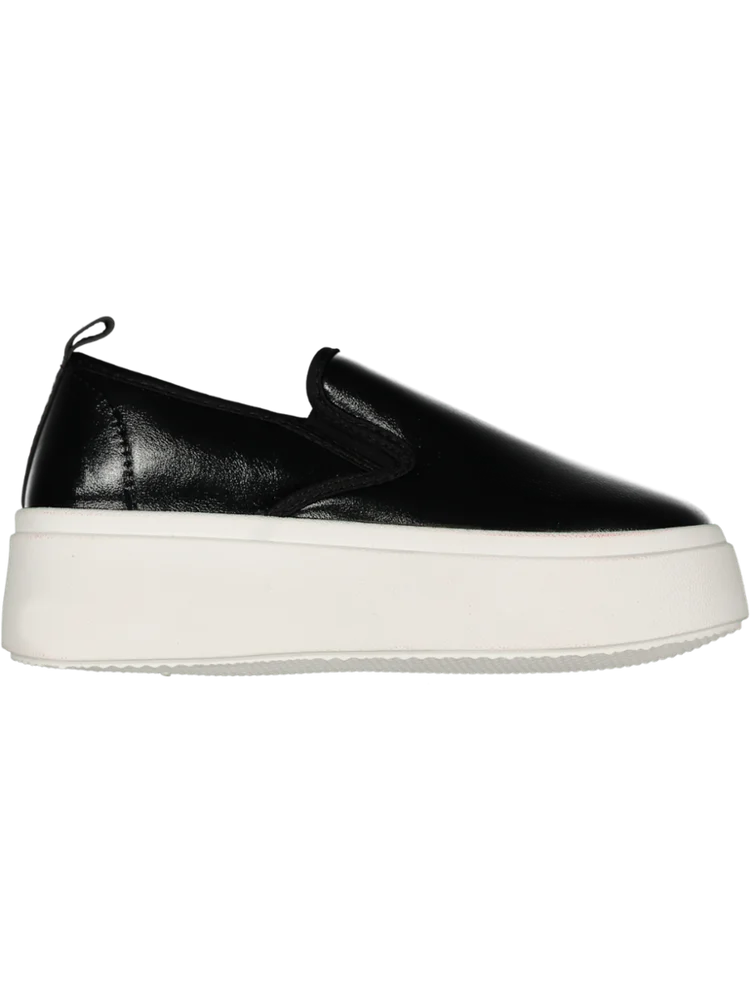 Black Slip On Sneakers