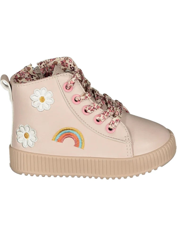 Pink High Top Sneaker