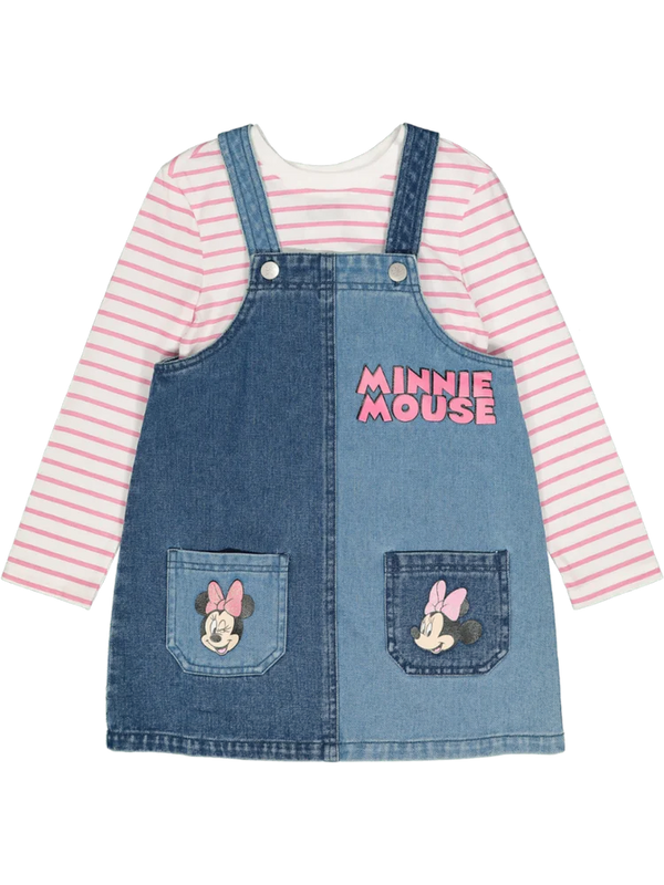 【soor ploom】Minnie Pinafore 4y PR60124BI17700_ESJ76_YG_CHARAC