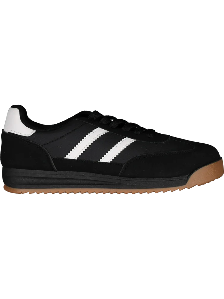 Black And White Retro Sneakers