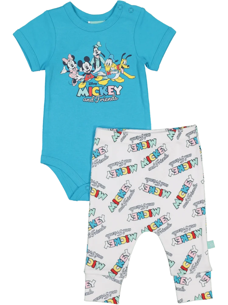 Mickey Mouse Vest And Pants Set