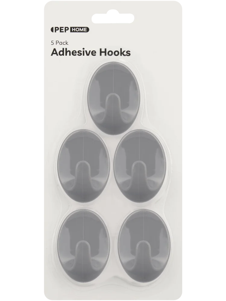 Plastic Adhesive Hooks (1)