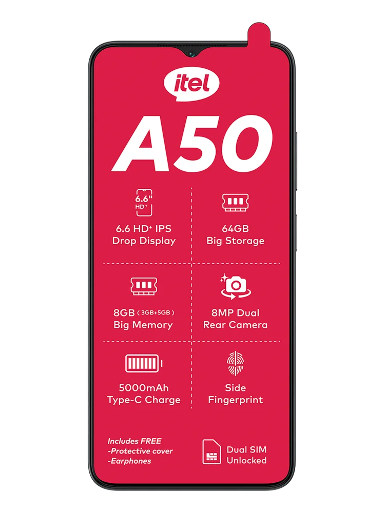Itel A50