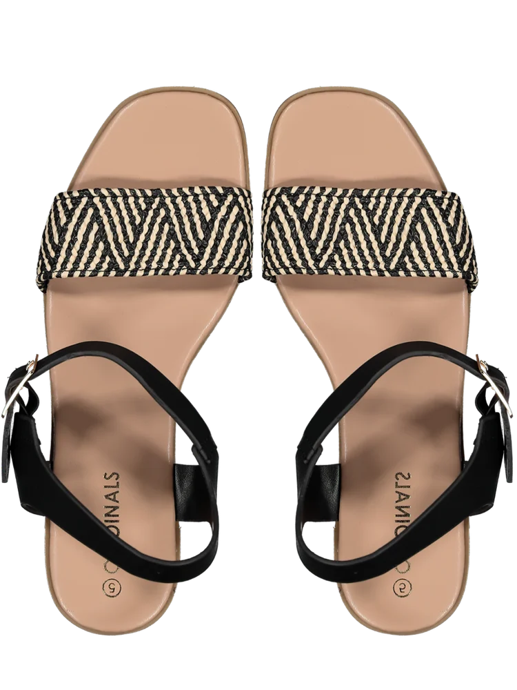 Black And White Block Heel (2)