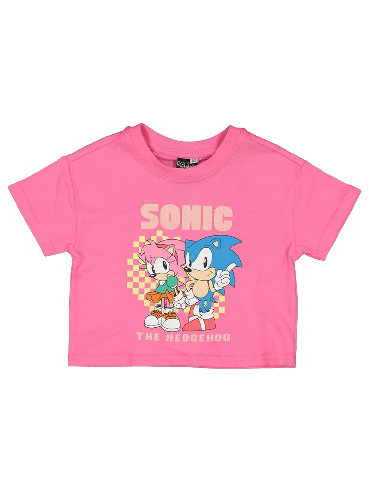 Sonic The Hedgehog Crop Top