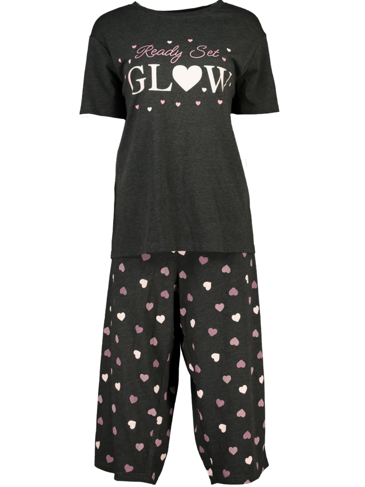 Grey Lightweight Pajamas Set