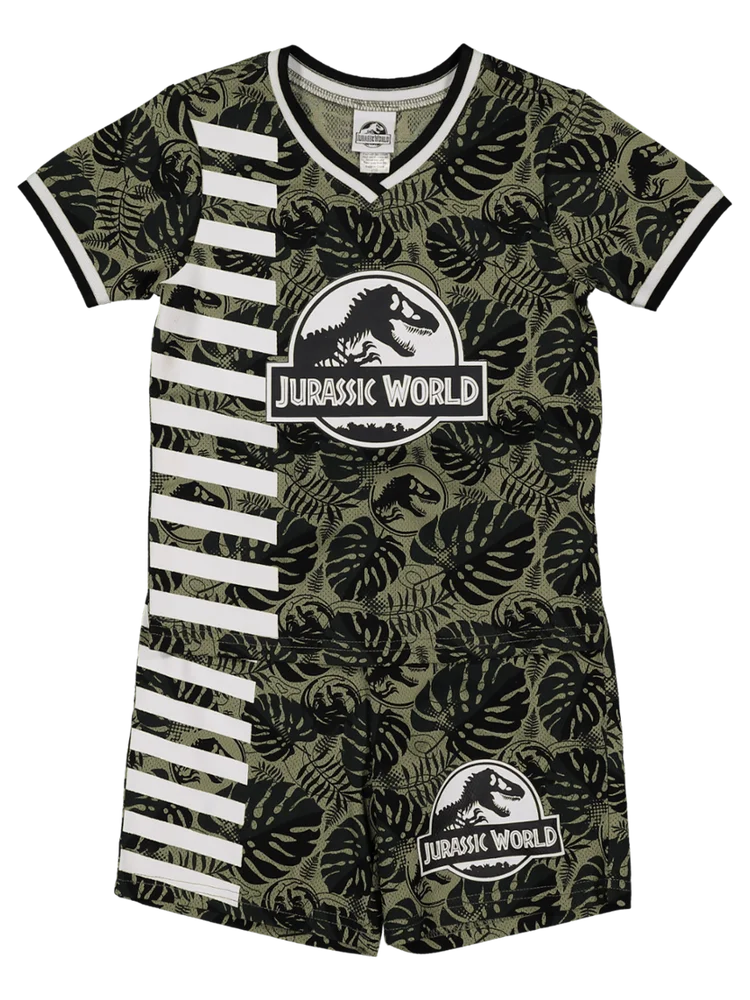 Jurassic World T-Shirt And Shorts Set