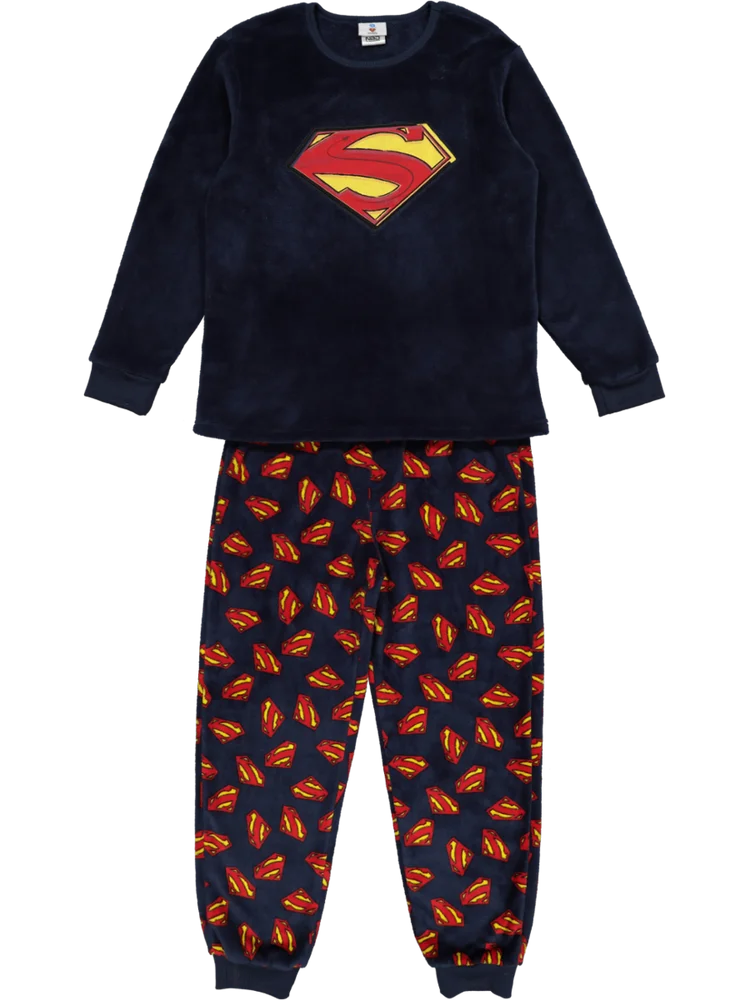 Superman Fleece Pyjama Set
