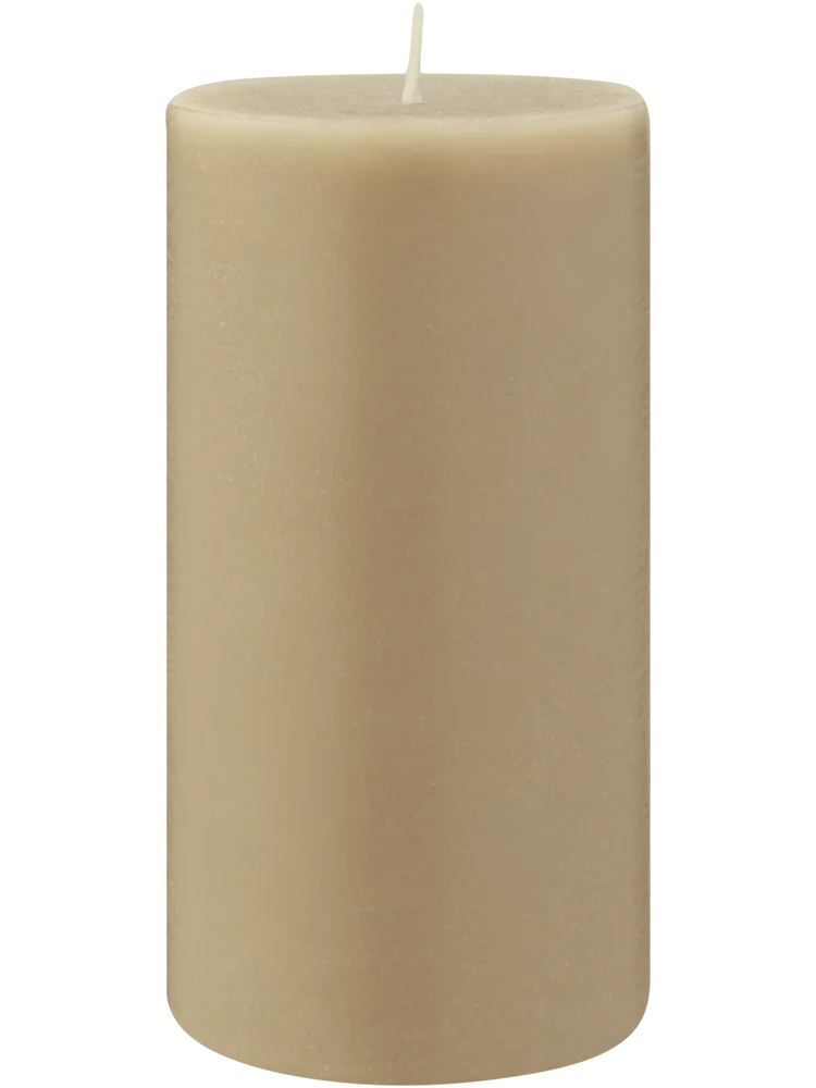 Large Stone Pillar Candle