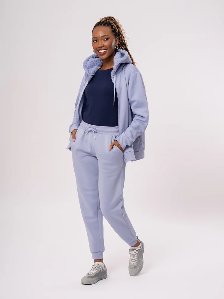 Periwinkle Blue Track Pants – PEP Online