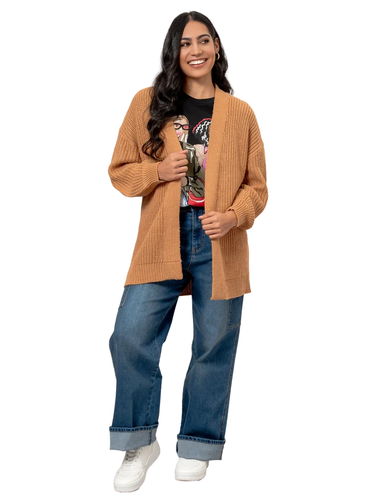 Knit Cardigan Sweater