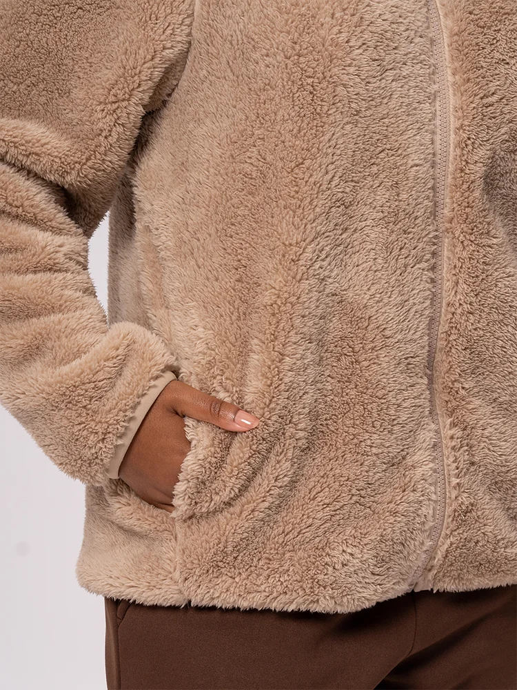 Plush Zip-Up Jacket – PEP Online