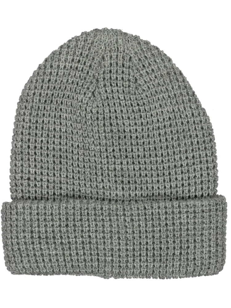 Black Ribbed Essential Knit Beanie – PEP Online