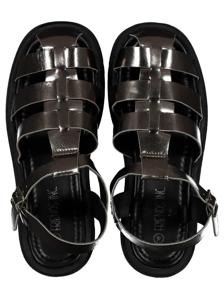 Chunky Caged Sandals Older Girls