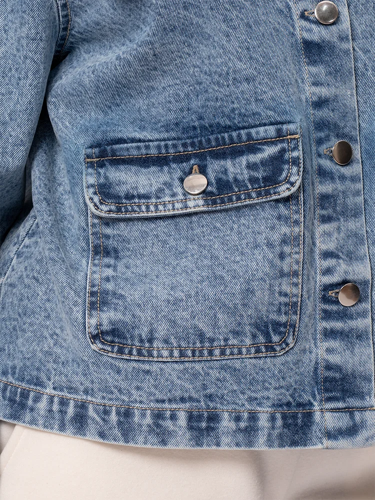 Acid Wash Denim Jacket – PEP Online