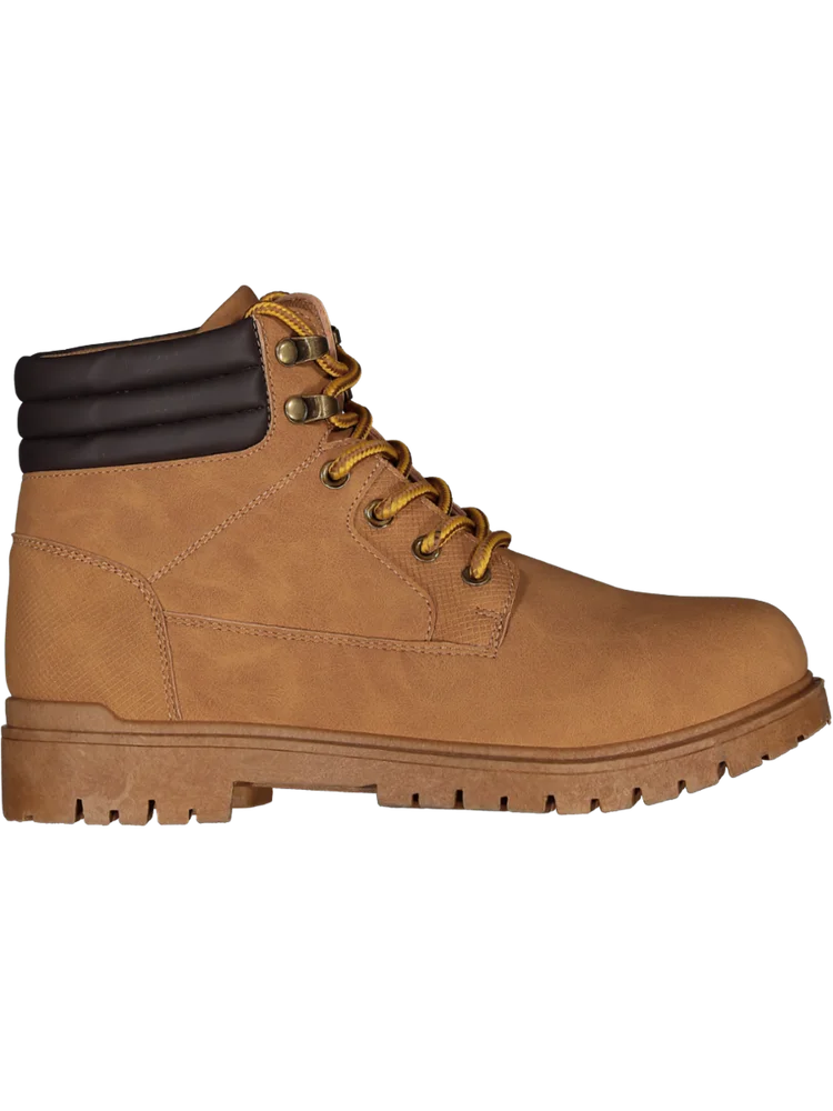 Brown Construction Boots