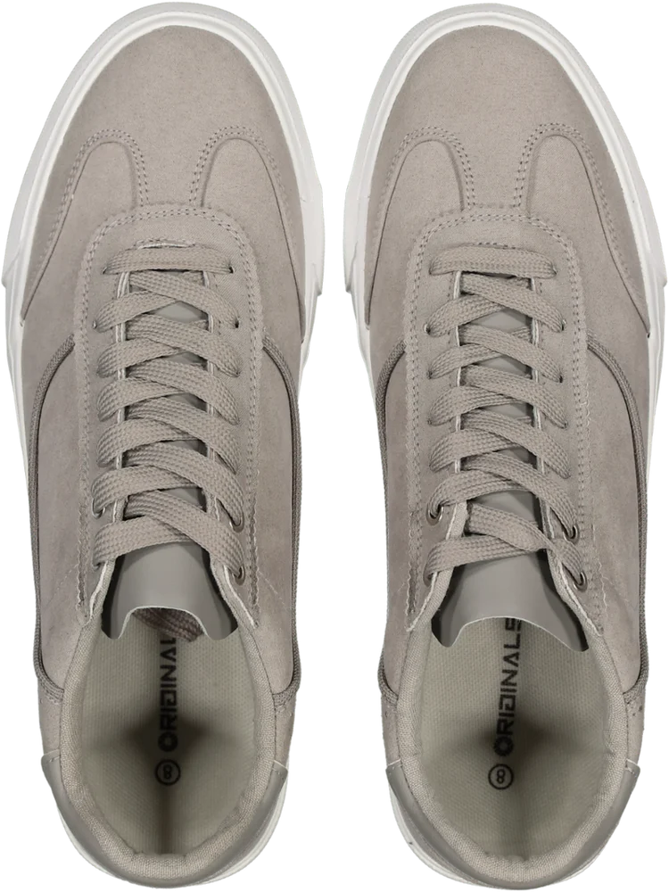 Grey Lace Up Sneakers (2)