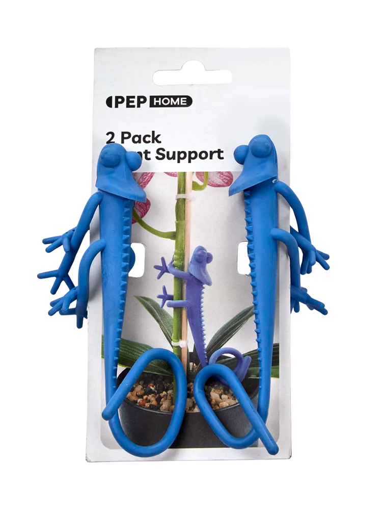 Buy 2 Pack Gecko Shaped Plant Support - Decor Accessories | PEP