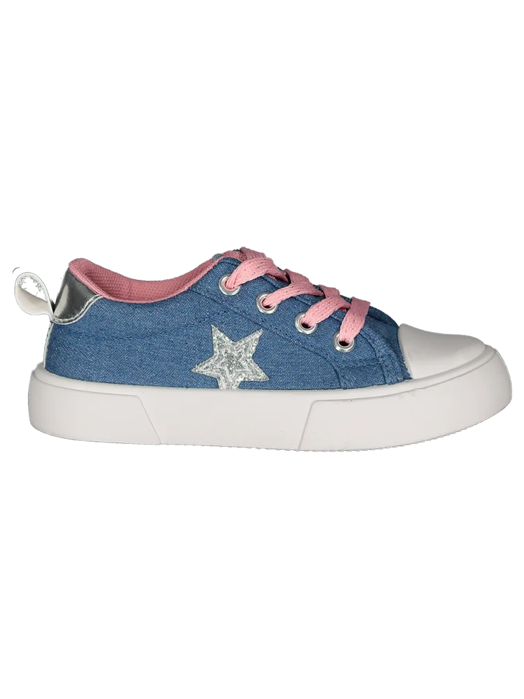 Canvas Lace Up Sneakers