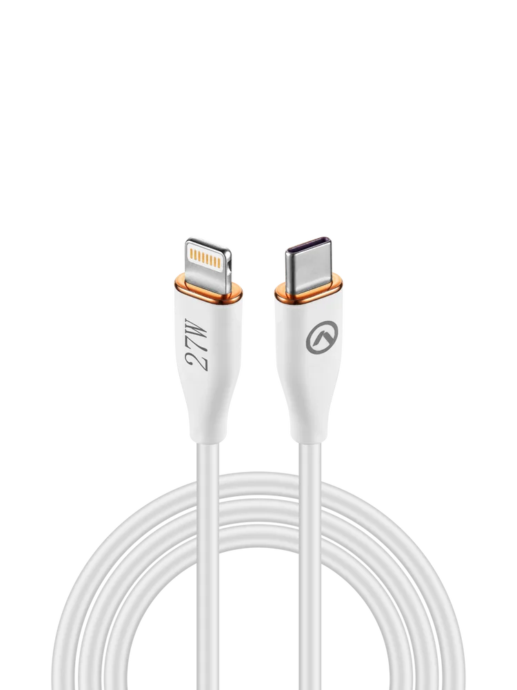 Amplify Flexi Apple Iphone Type C To Lightning Cable 2.5M White