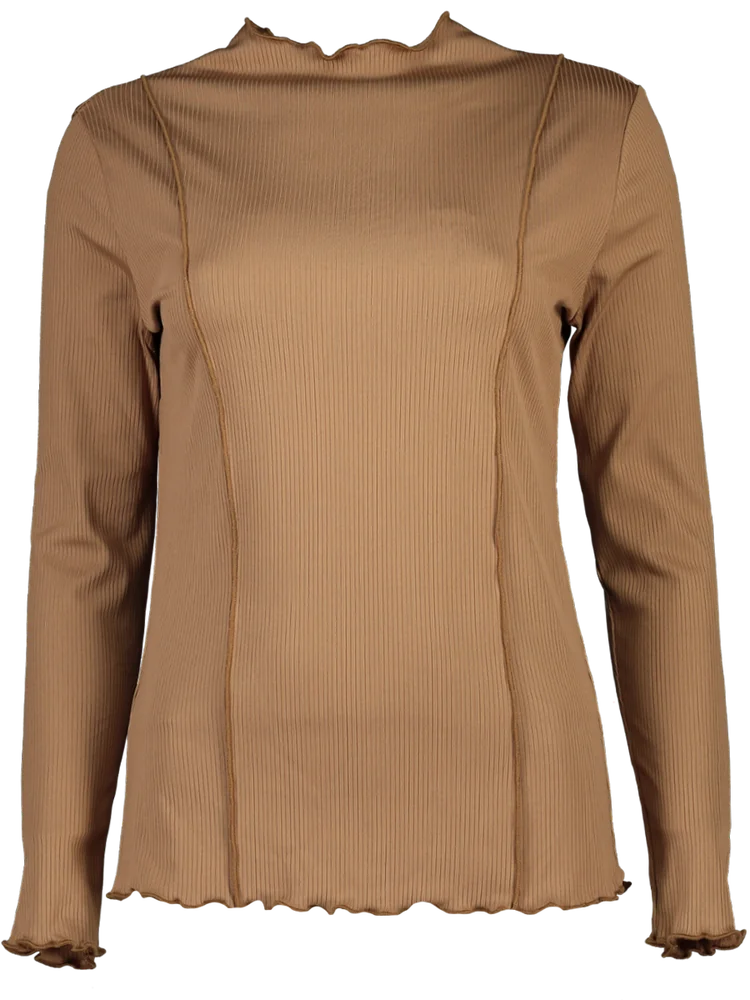 Long Sleeve Curling Top