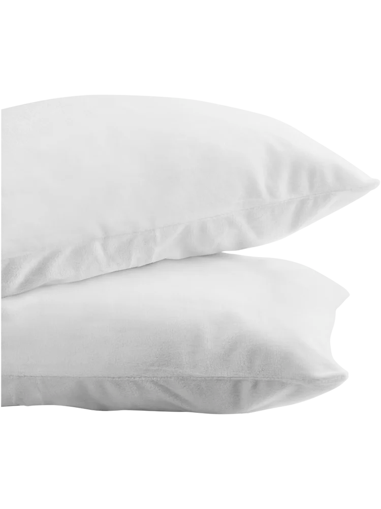Coral Fleece Waterproof Pillow Protector