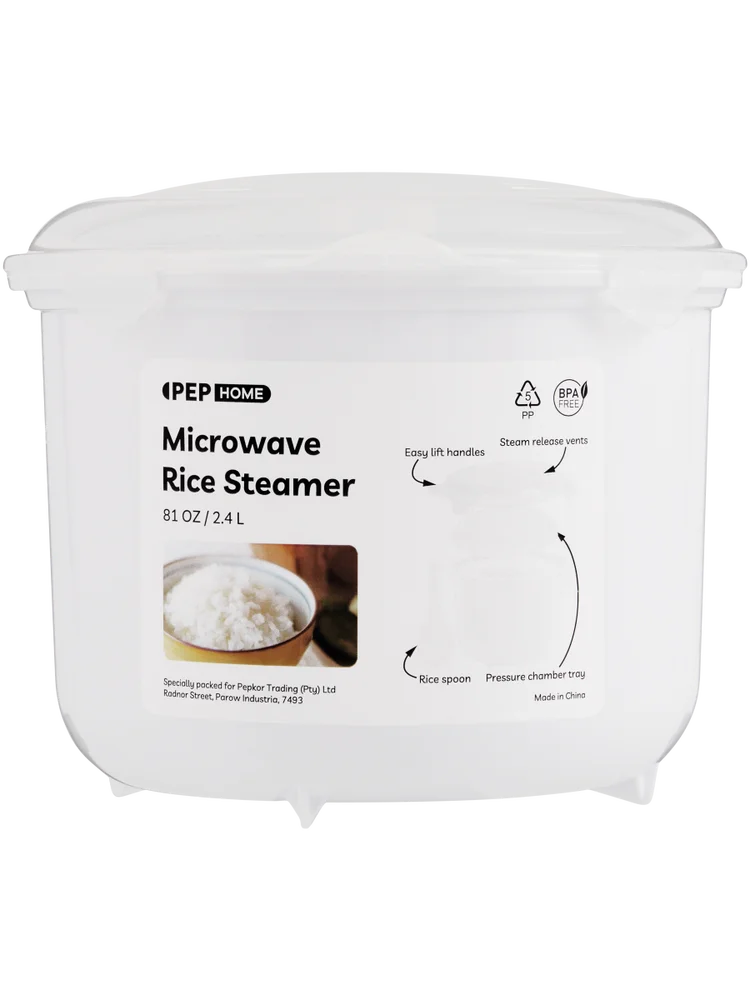 Microwave Rice Steamer – PEP Online