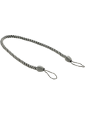 Charcoal Rope Curtain Tieback