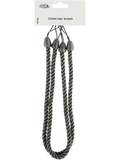 Charcoal Rope Curtain Tieback (1)