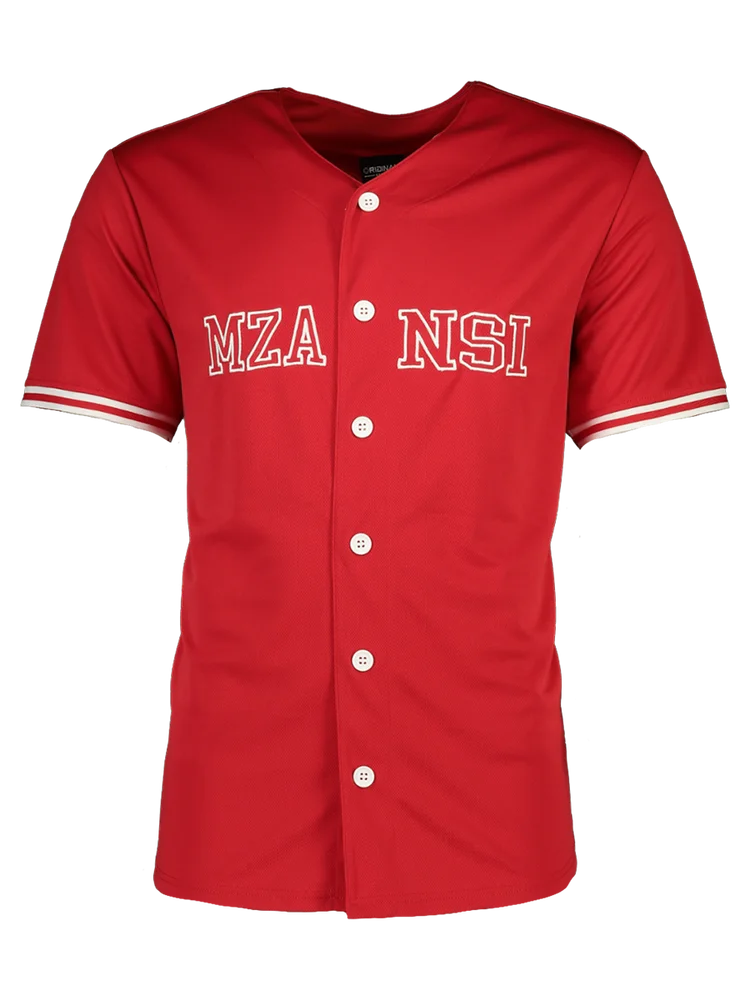Mzansi Graphic Baseball Shirt