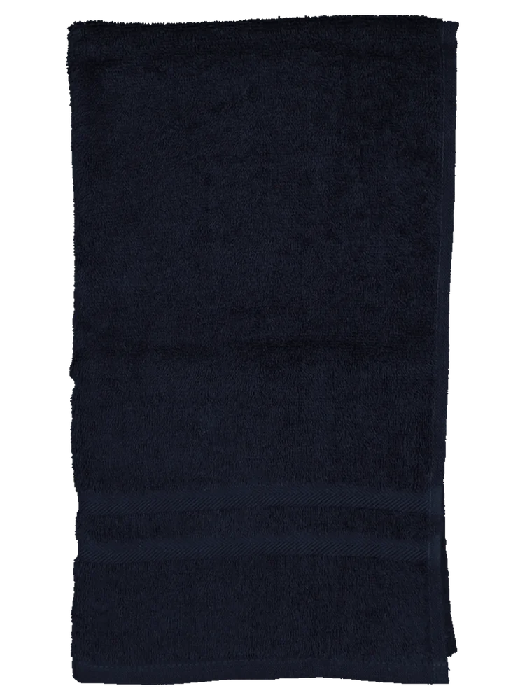 100% Cotton Black Hand Towel