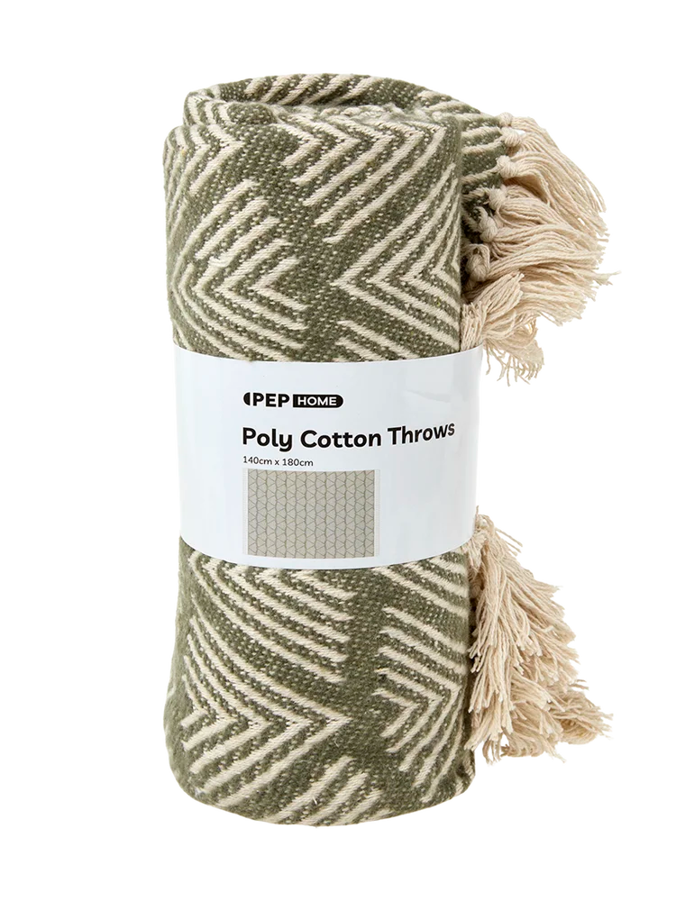 Sneaker Pattern Bottom Buy Chevron Pattern Cotton Blend Throw - Blankets & Comforters | PEP
