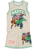 Marvel Basketball Top And Shorts Set