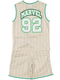 Marvel Basketball Top And Shorts Set (1)