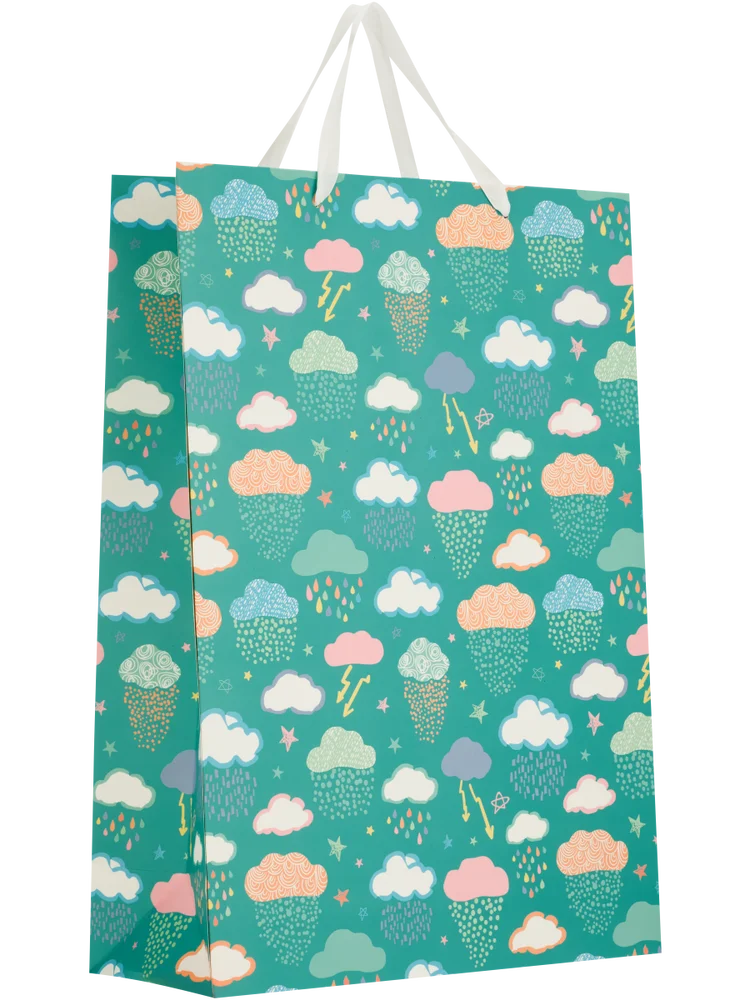 Extra Large Clouds And Skate Gift Bag (3)