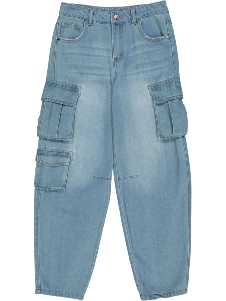 Cargo Denim Jeans
