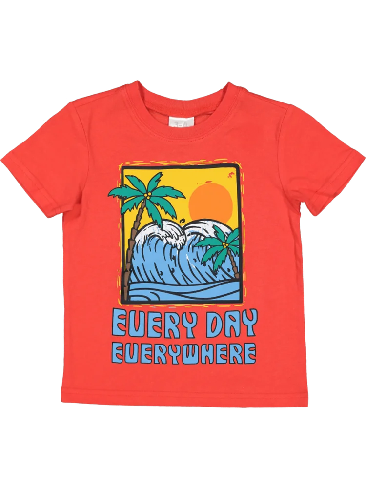 Orange Tropical T-Shirt