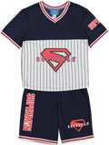 Superman Top And Short Set (1)