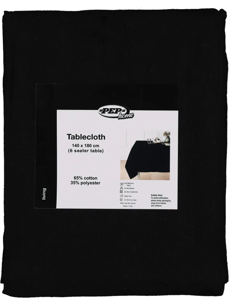 Black Tablecloth