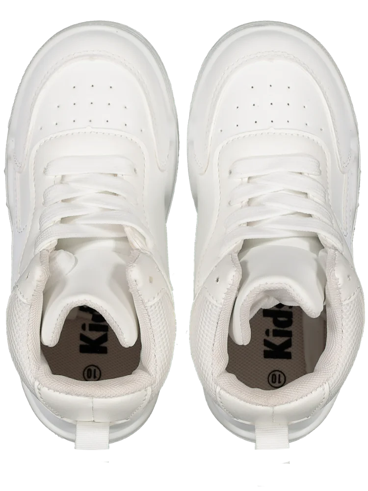 White Hi-Top Sneakers (2)