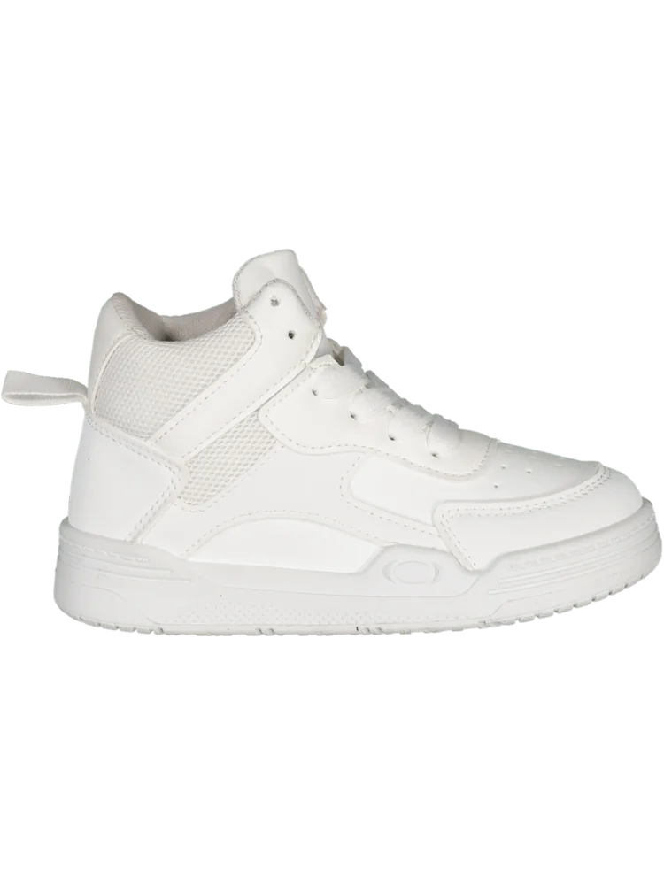 White Hi-Top Sneakers